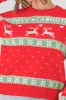 Sueter navidad mini corazones tejido sold by Shasa