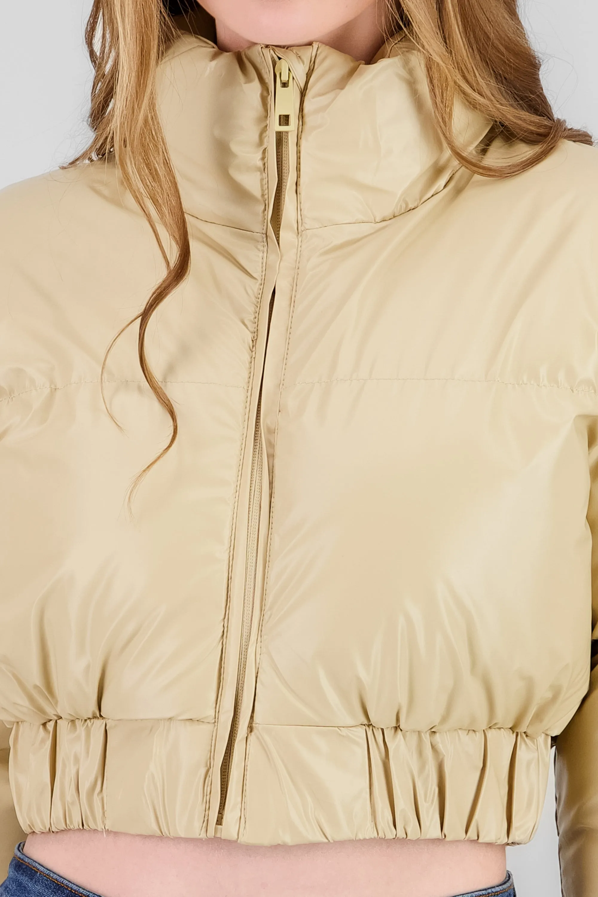 Chamarra crop capitonada sold by Shasa product image thumbnail 5