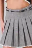 Falda mini tableada cuadros con cinturon Hypsters sold by Shasa