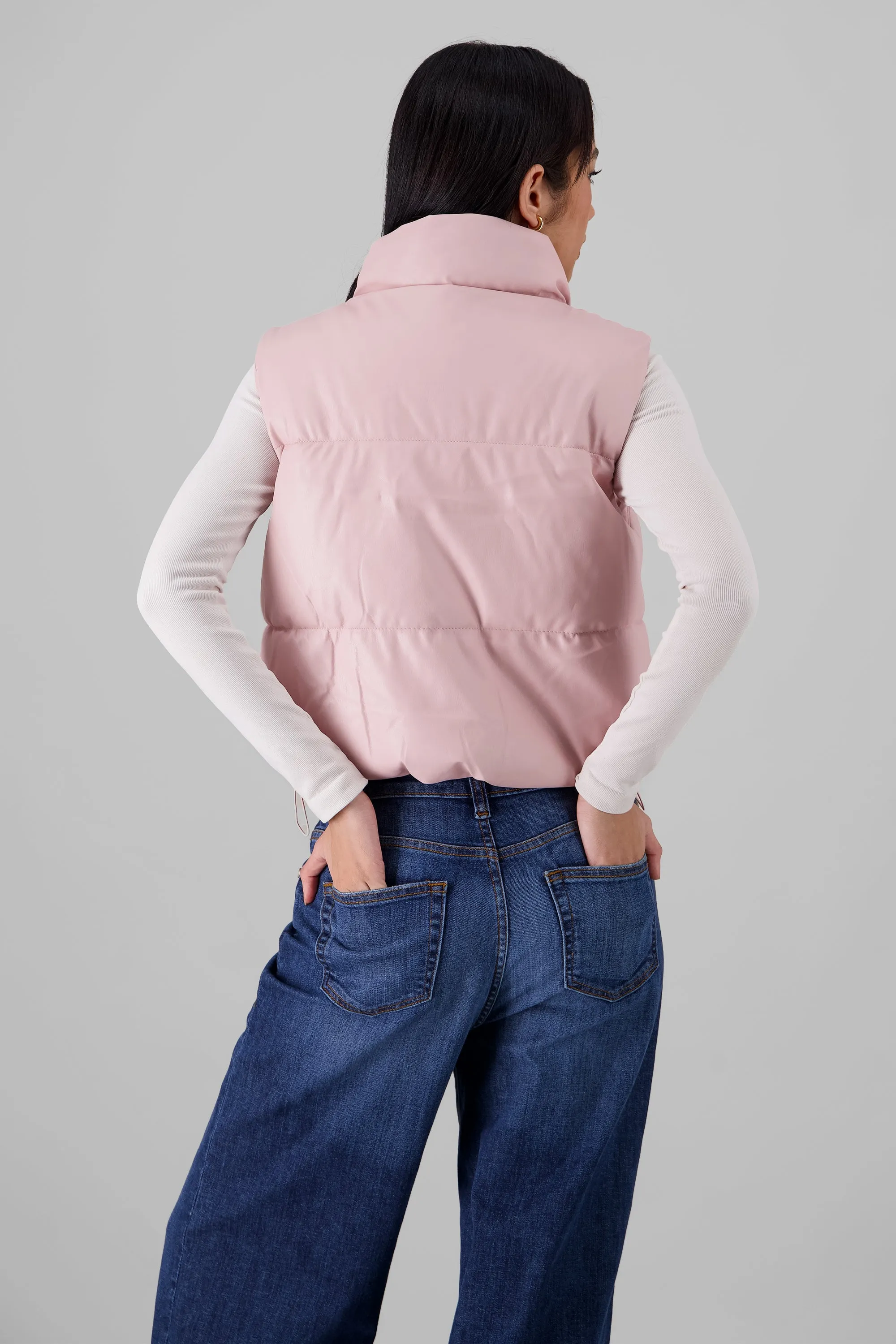 Chaleco capitonado PU corto sold by Shasa product image thumbnail 4