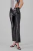 Pantalones flare PU pretina ancha sold by Shasa