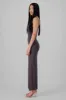 Vestido tirantes midi liso detalle abertura sold by Shasa