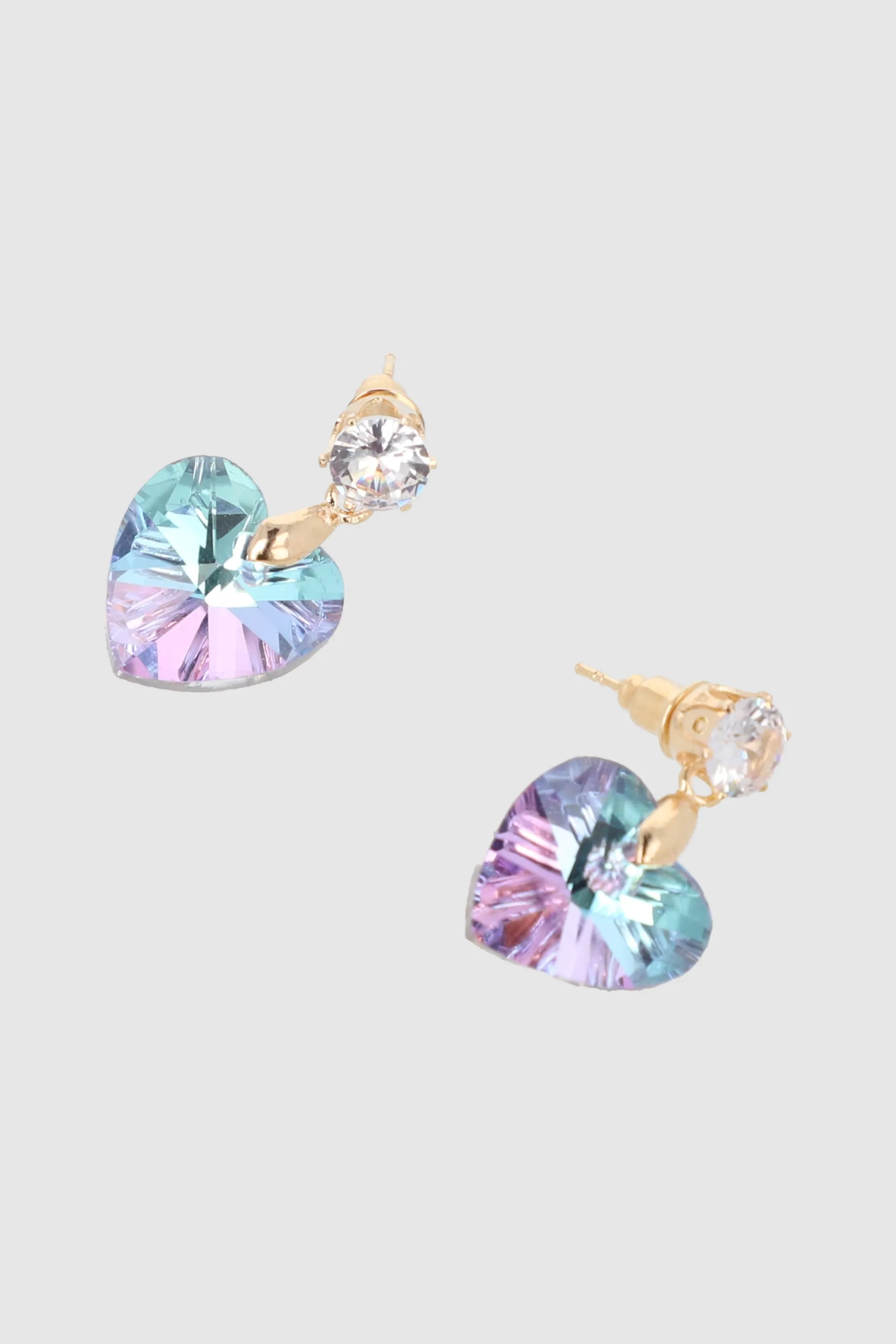 Aretes Corazón Cristal sold by Shasa product image thumbnail 2