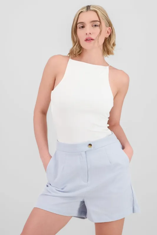 Top halter forrado doble tela sold by Shasa