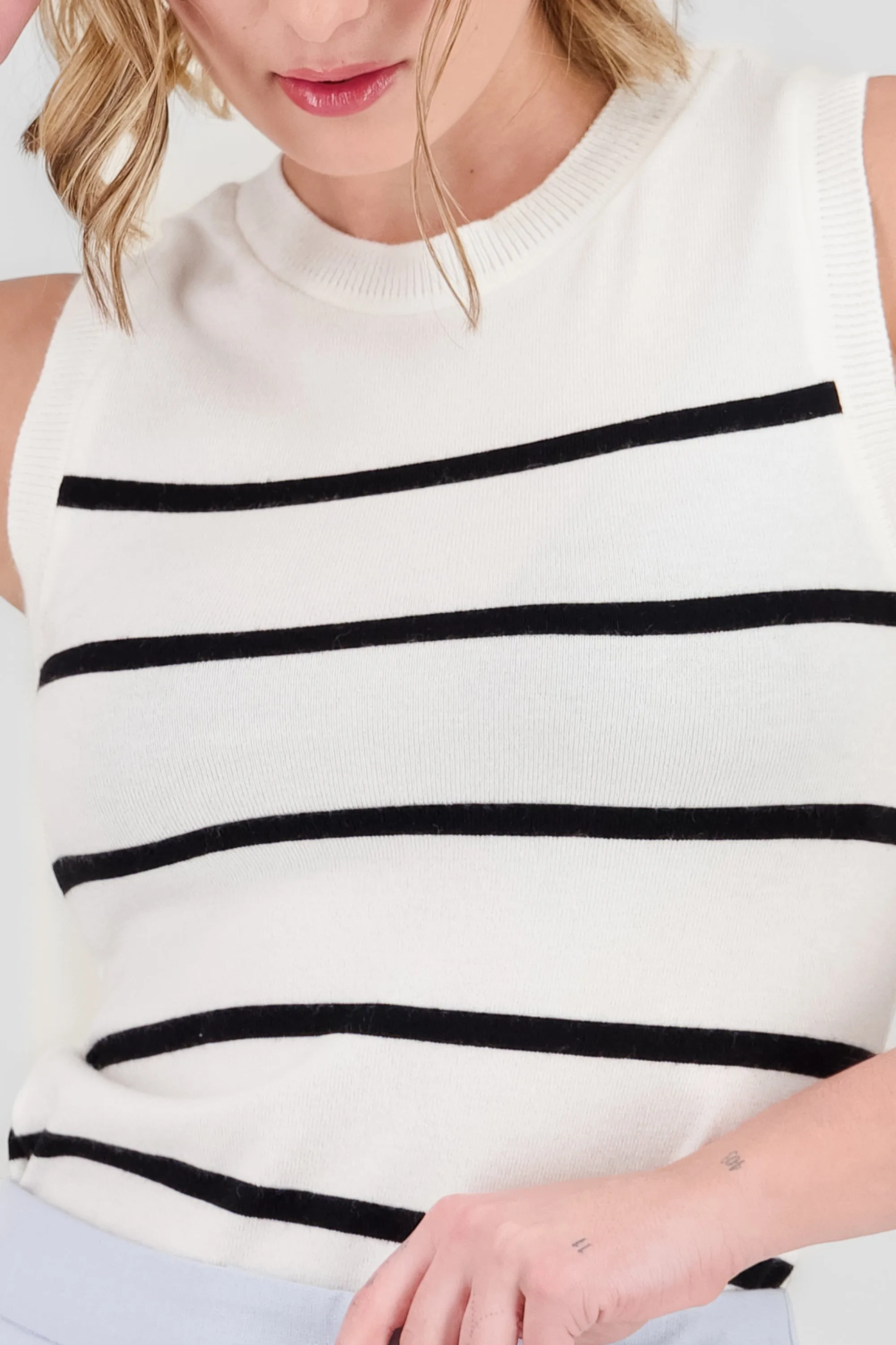 Chaleco tejido rayas sold by Shasa product image thumbnail 5