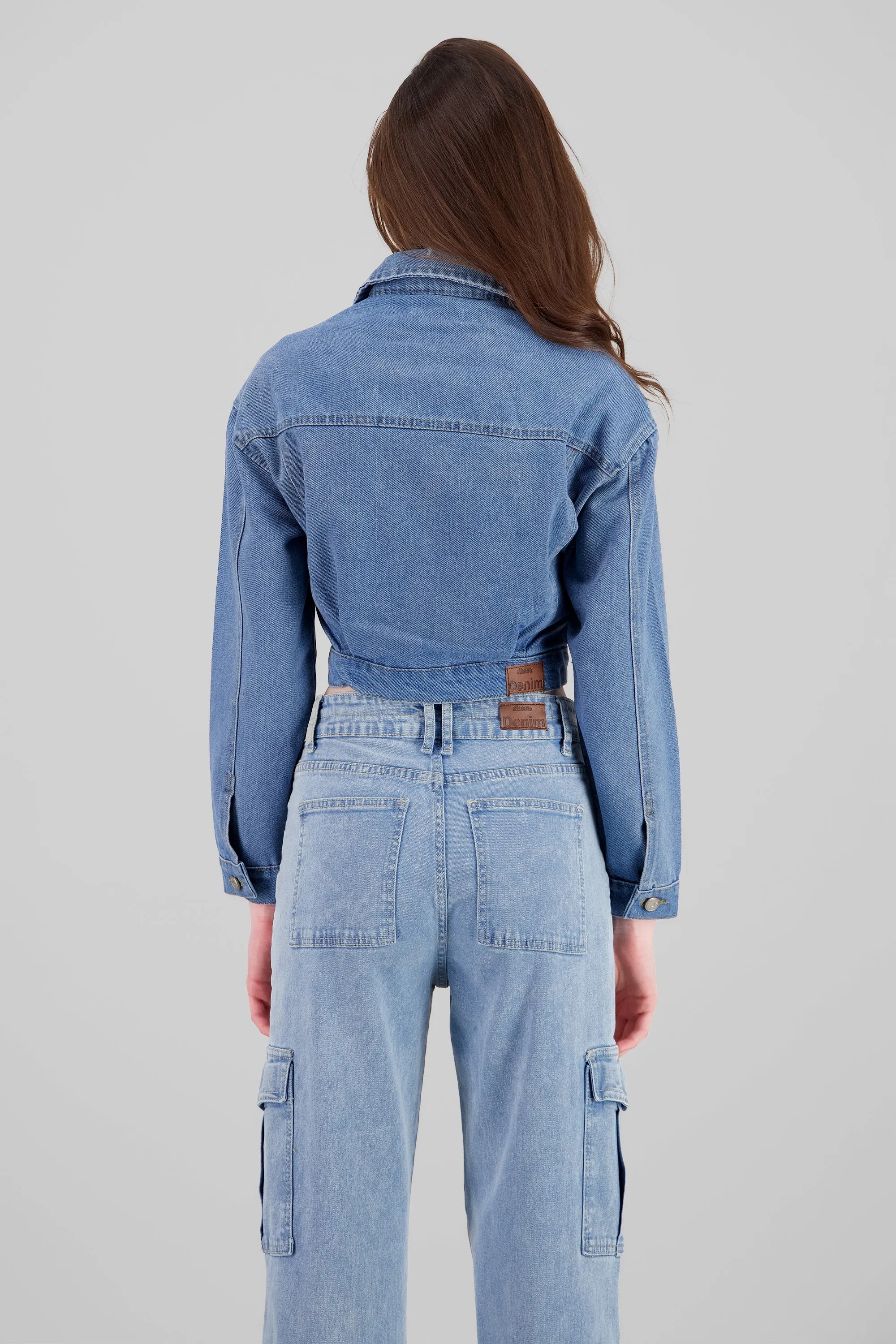 Trucker jacket oversize sold by Shasa product image thumbnail 4