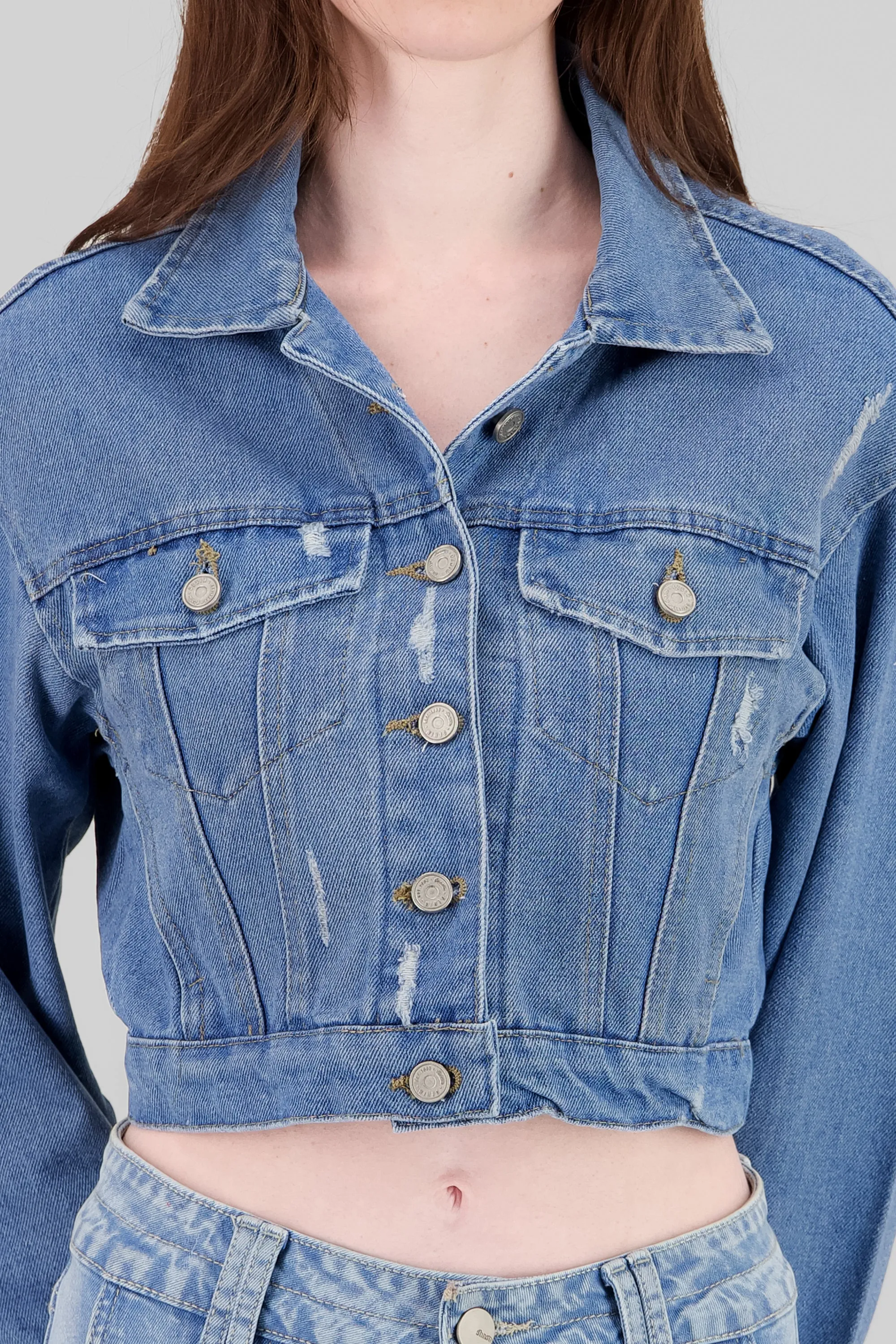 Trucker jacket oversize sold by Shasa product image thumbnail 5