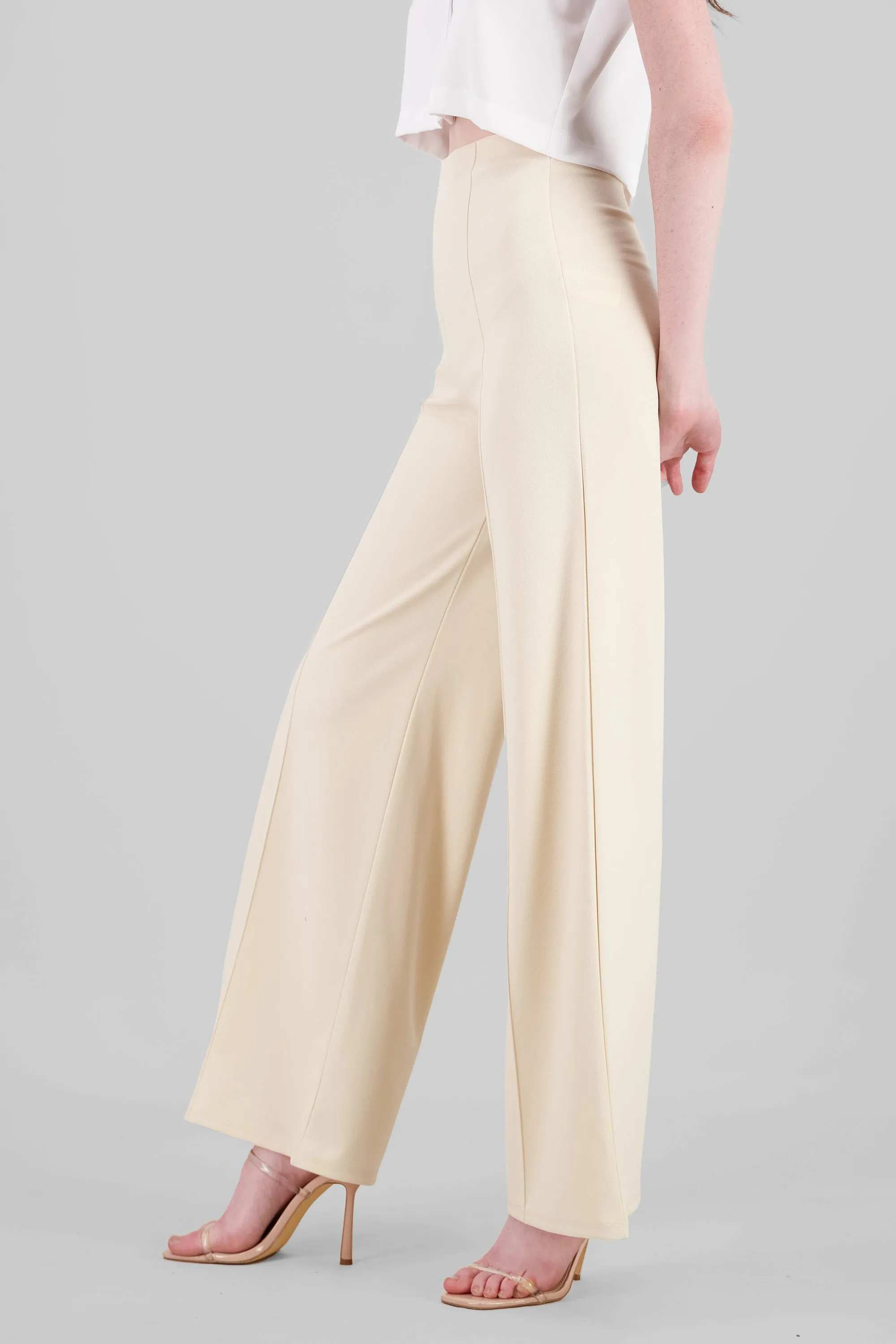 Pantalón Wide Leg Cintura Alta Costuras sold by Shasa product image thumbnail 3