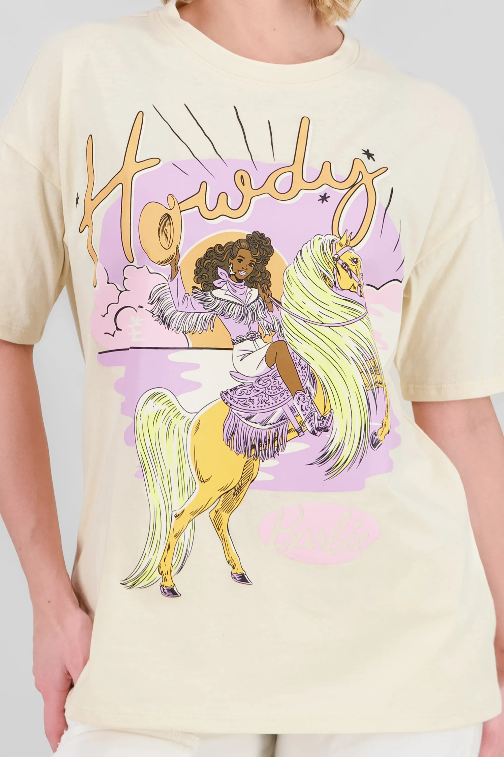 Playera barbie caballo manga corta sold by Shasa product image thumbnail 5