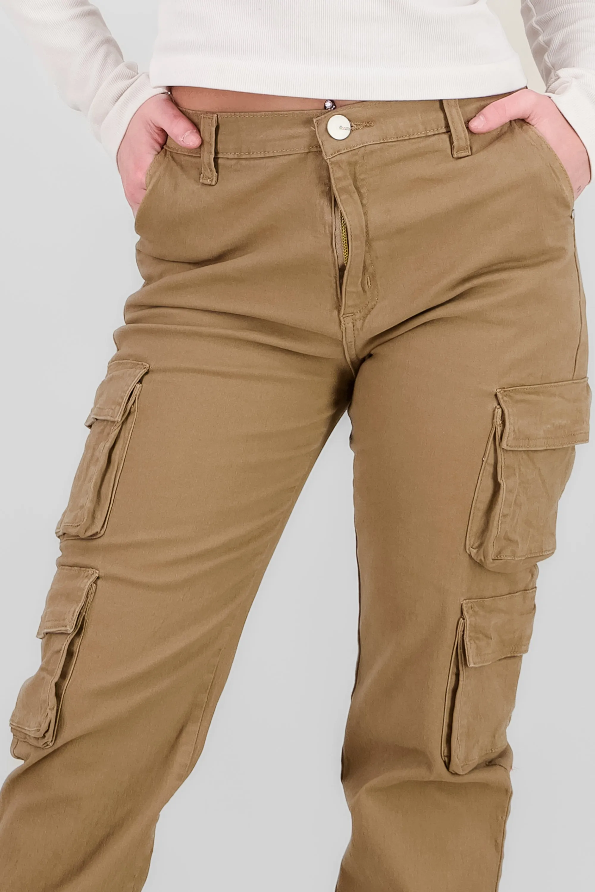 Jeans cargo monocolor sold by Shasa product image thumbnail 5