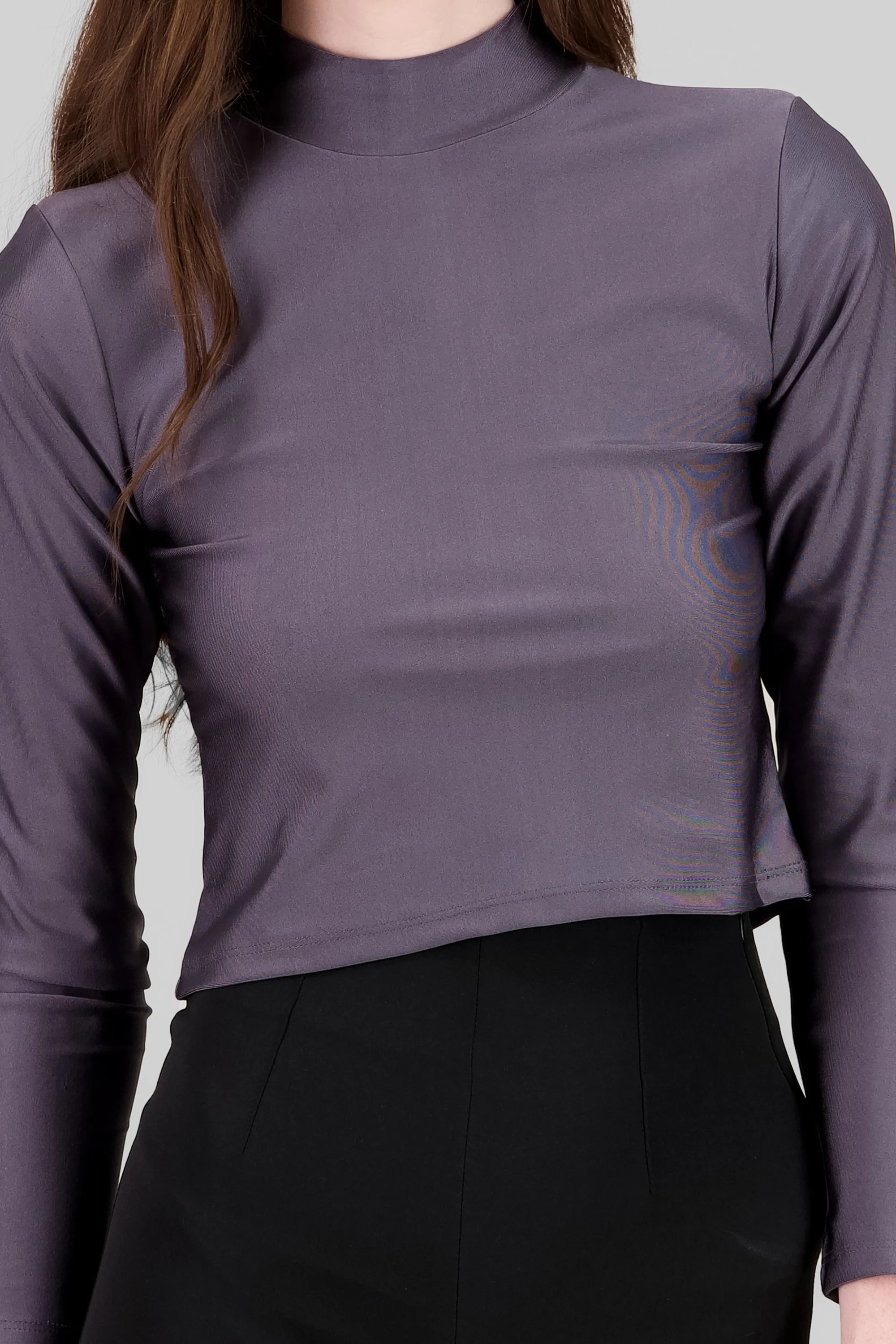 Top crop manga larga cuello sold by Shasa product image thumbnail 5