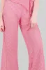 Pantalón encaje wide leg sold by Shasa