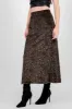 Maxi falda animal print terciopelo sold by Shasa
