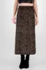 Maxi falda animal print terciopelo sold by Shasa