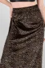 Maxi falda animal print terciopelo sold by Shasa