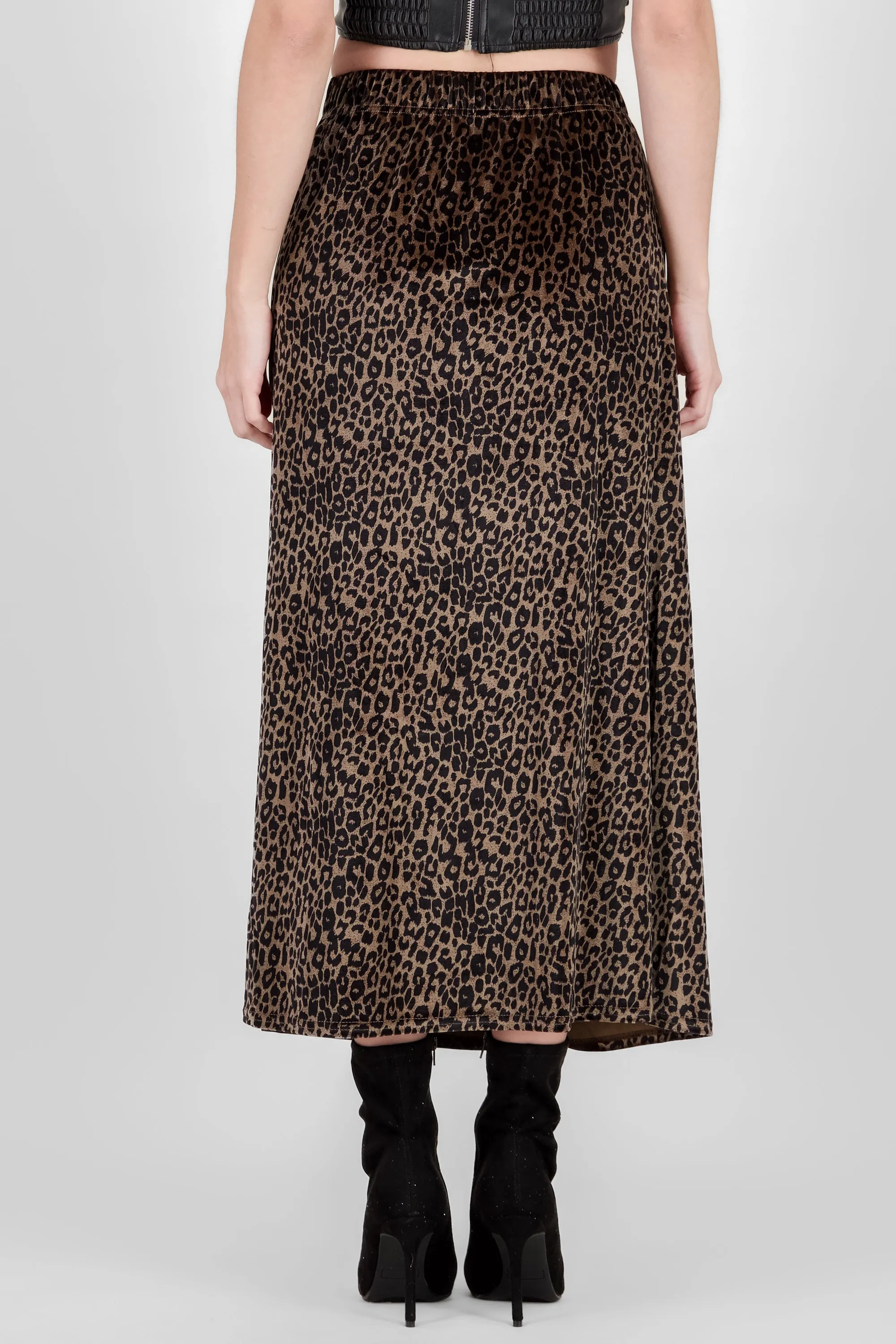 Maxi falda animal print terciopelo sold by Shasa product image thumbnail 4