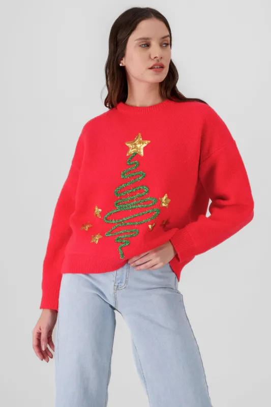 Sueter arbol navideño sold by Shasa