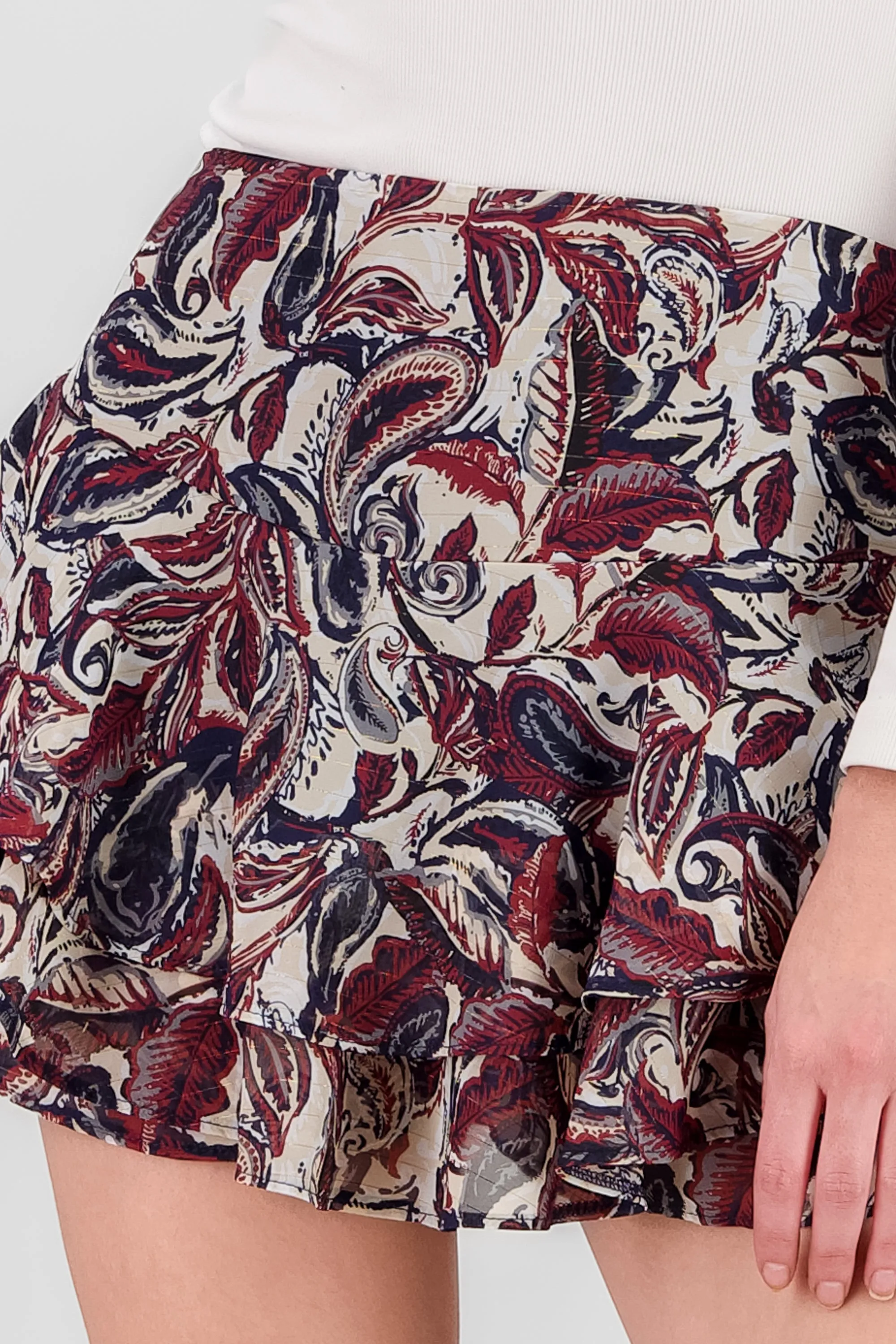 Falda doble olan detalle estampado sold by Shasa product image thumbnail 5