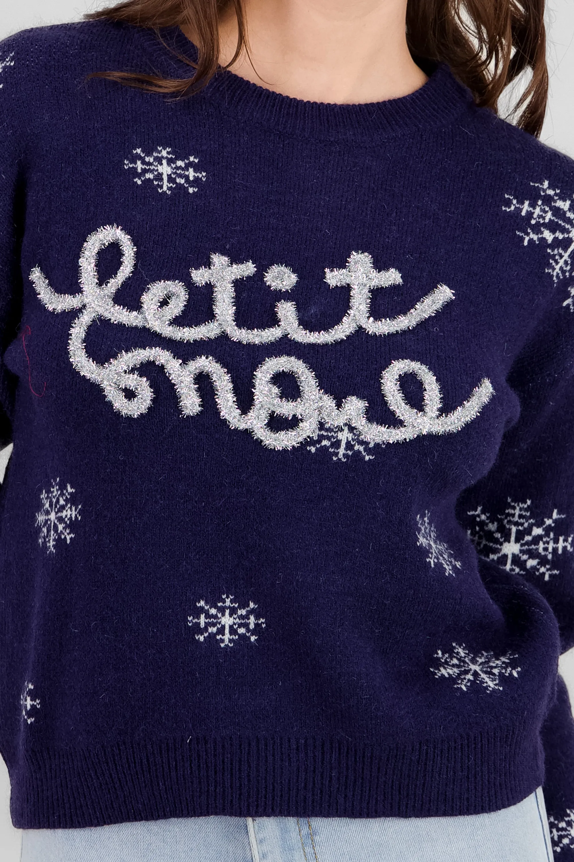 Suéter navideño Let it Snow sold by Shasa product image thumbnail 5