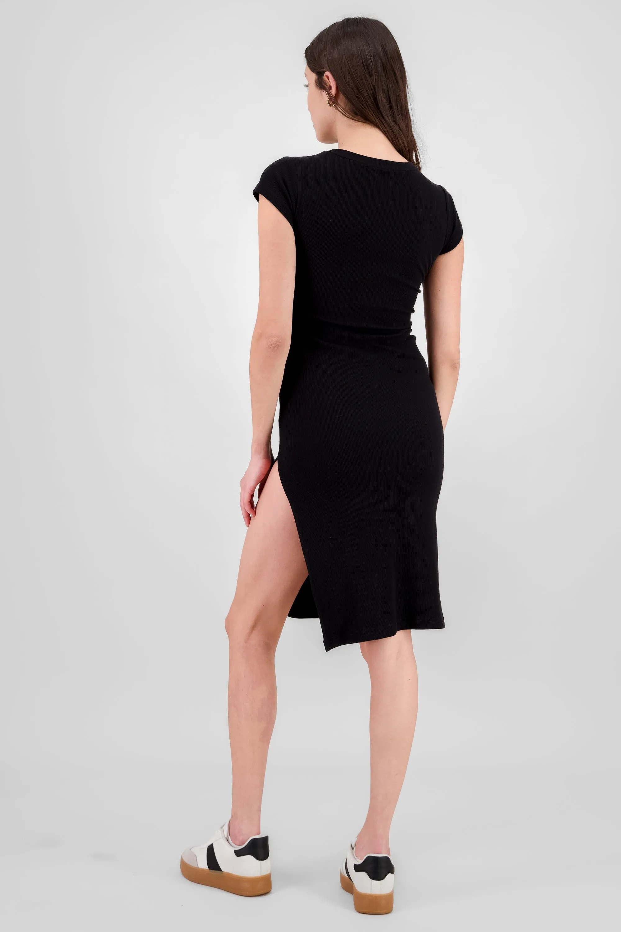 Vestido acanalado midi M/C sold by Shasa product image thumbnail 4