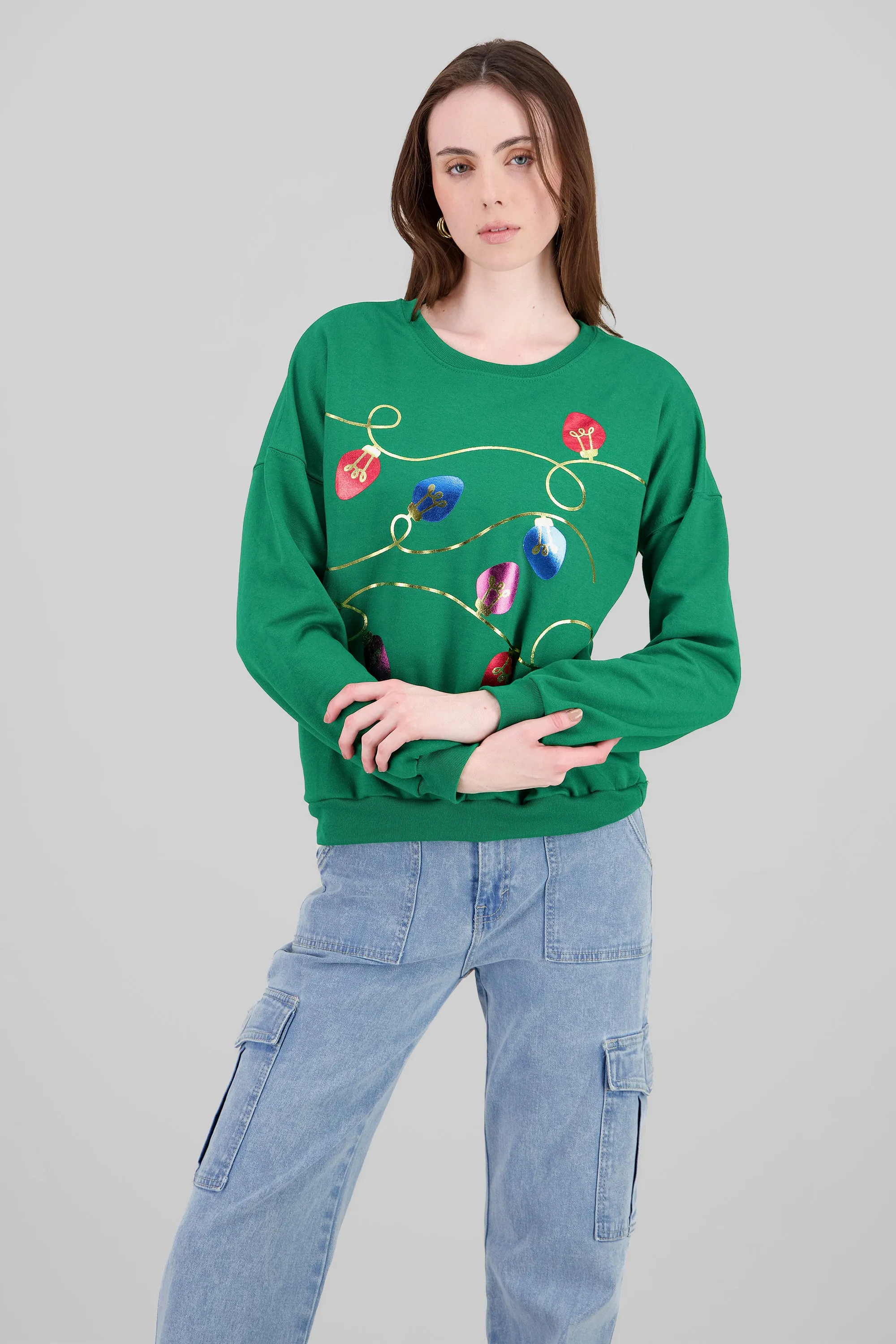 Sudadera luces navideñas sold by Shasa product image thumbnail 2