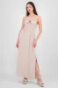 Vestido maxi halter cut out sold by Shasa