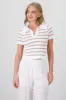 Top seamless rayas cuello polo sold by Shasa