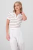 Top seamless rayas cuello polo sold by Shasa