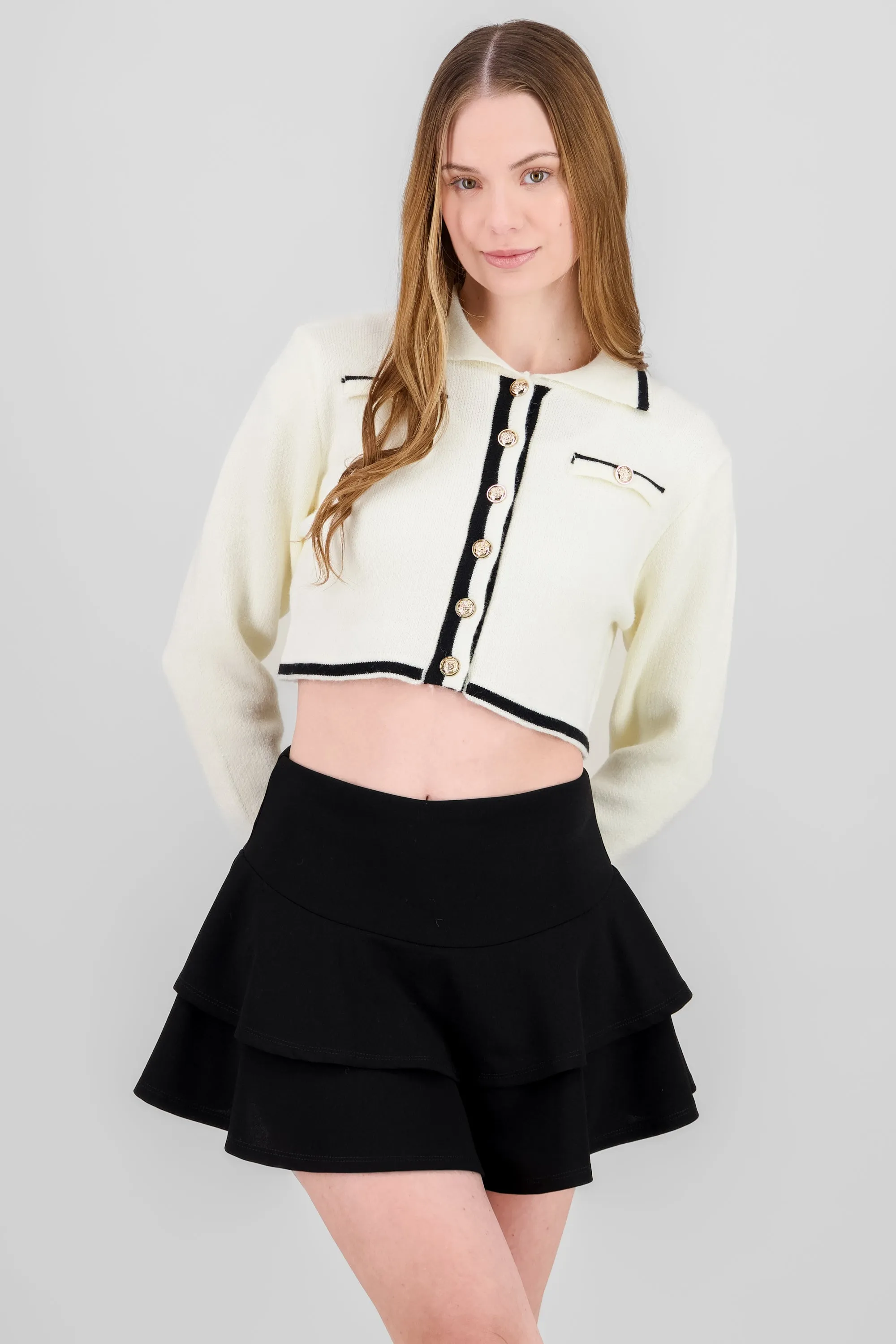 Sueter corto contraste sold by Shasa product image thumbnail 2