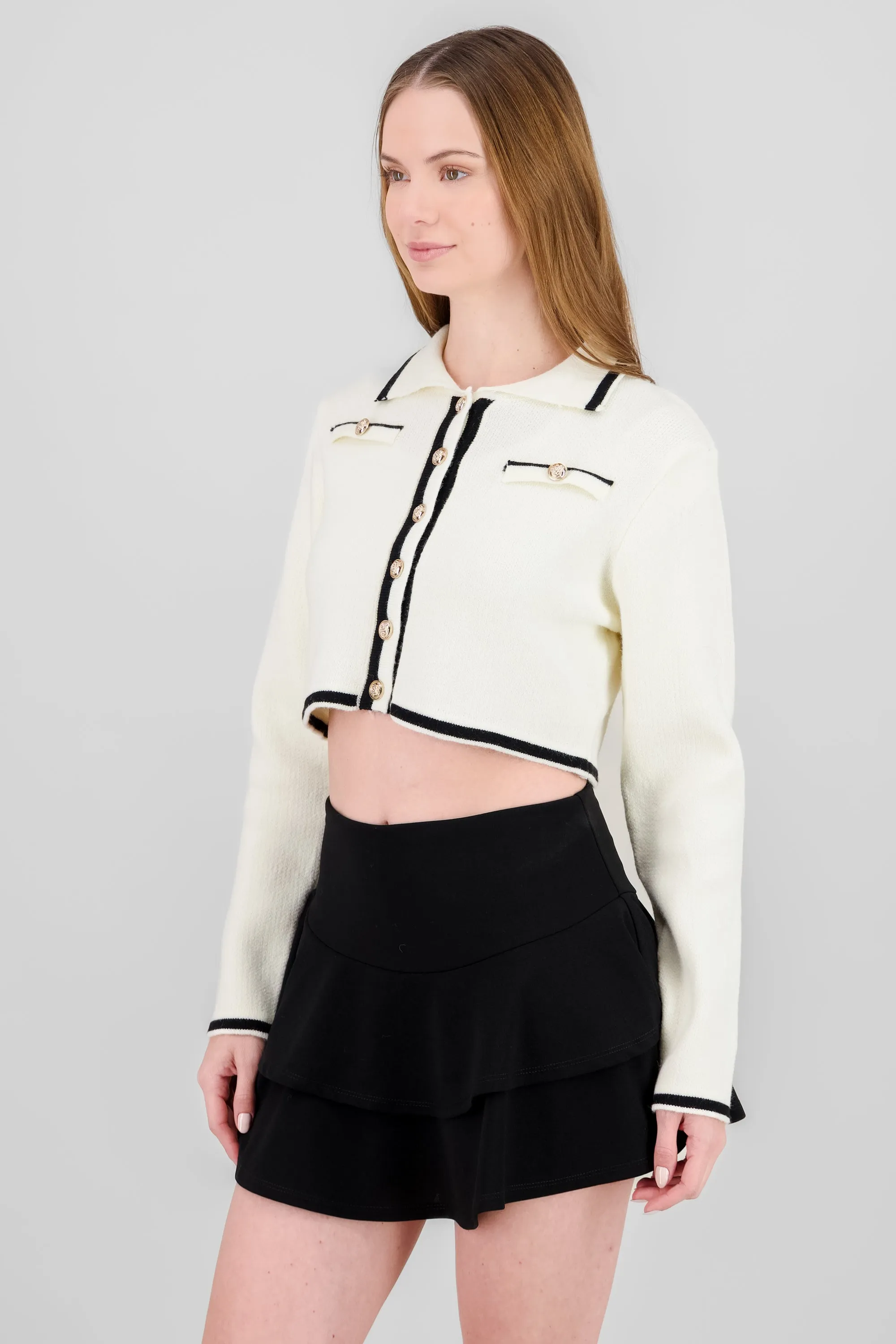 Sueter corto contraste sold by Shasa product image thumbnail 3