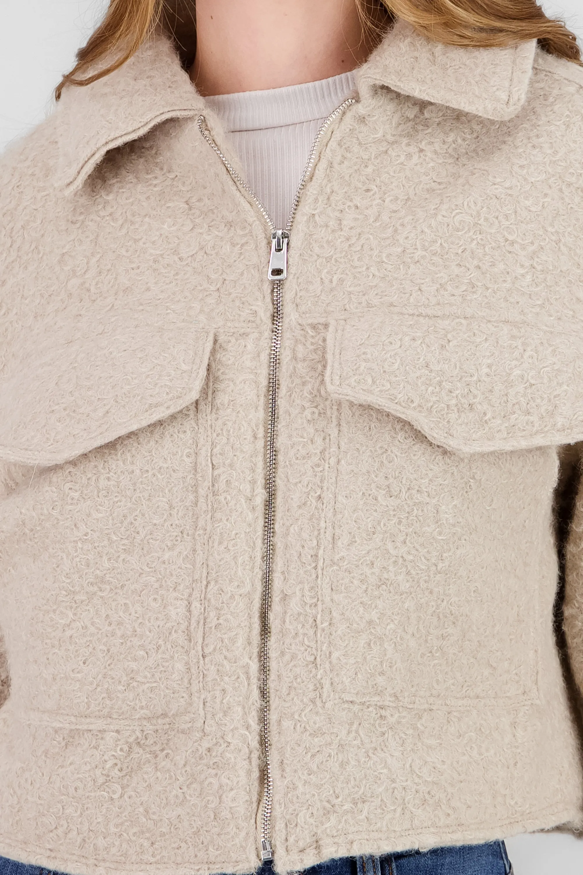 Chamarra corta tipo borrego sold by Shasa product image thumbnail 5