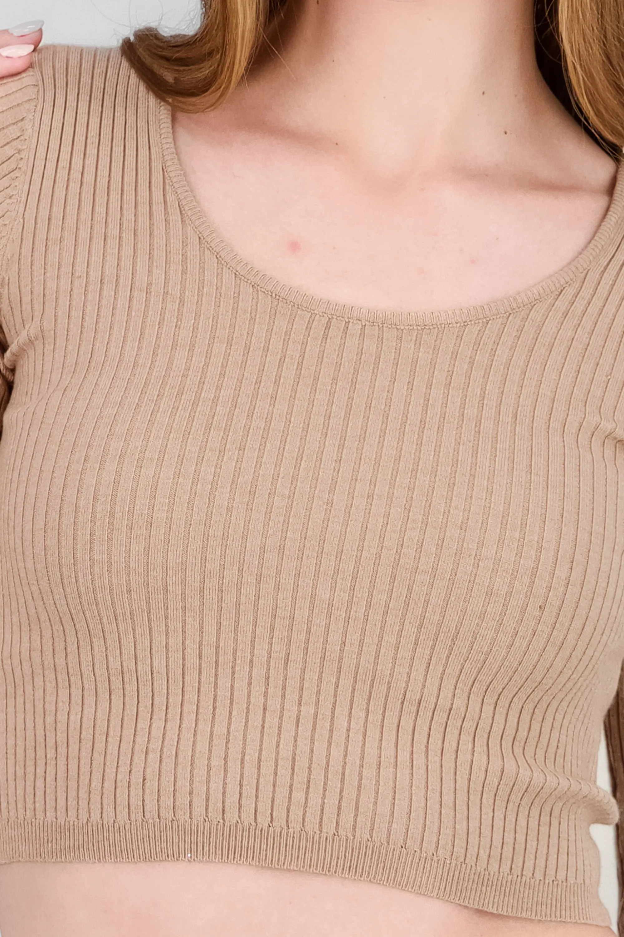 Top tejido manga larga escote redondo sold by Shasa product image thumbnail 5