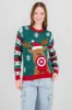 Sueter navideño tiro al blanco sold by Shasa