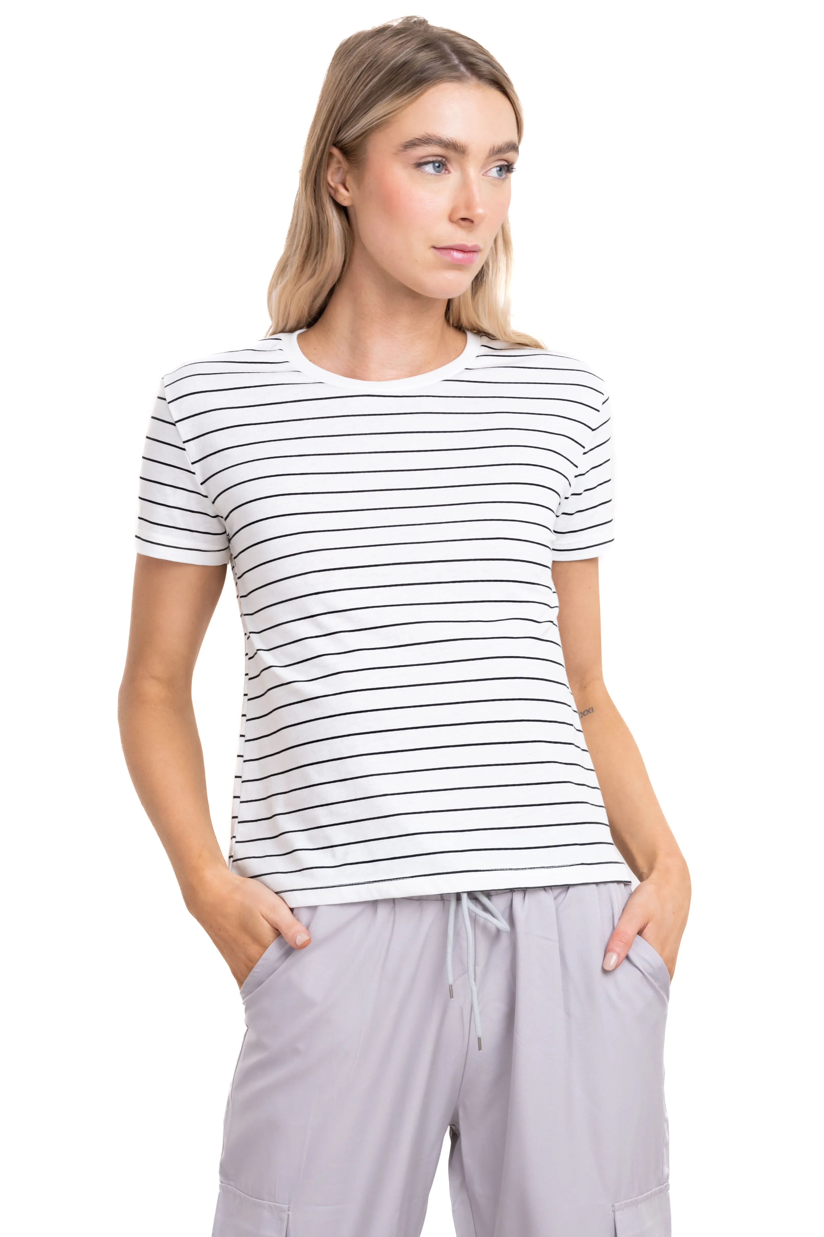 Playera manga corta rayas sold by Shasa product image thumbnail 2