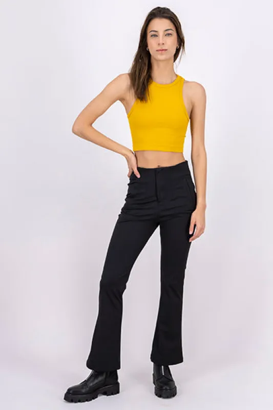 Pantalón sastre cintura alta pinzas sold by Shasa