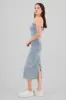 Vestido midi con cortes sold by Shasa