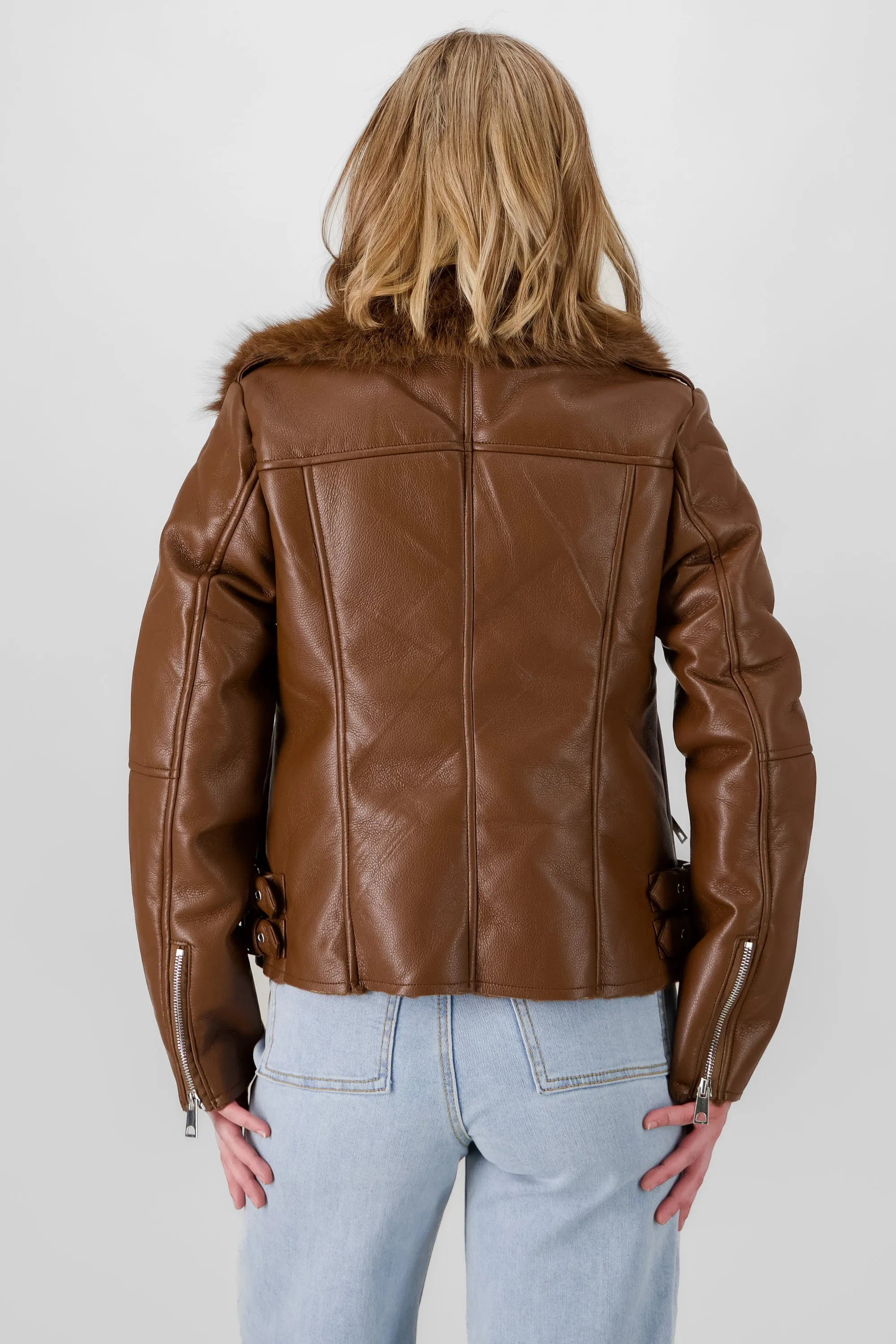 CHAMARRA BIKER DET PELUCHE sold by Shasa product image thumbnail 4