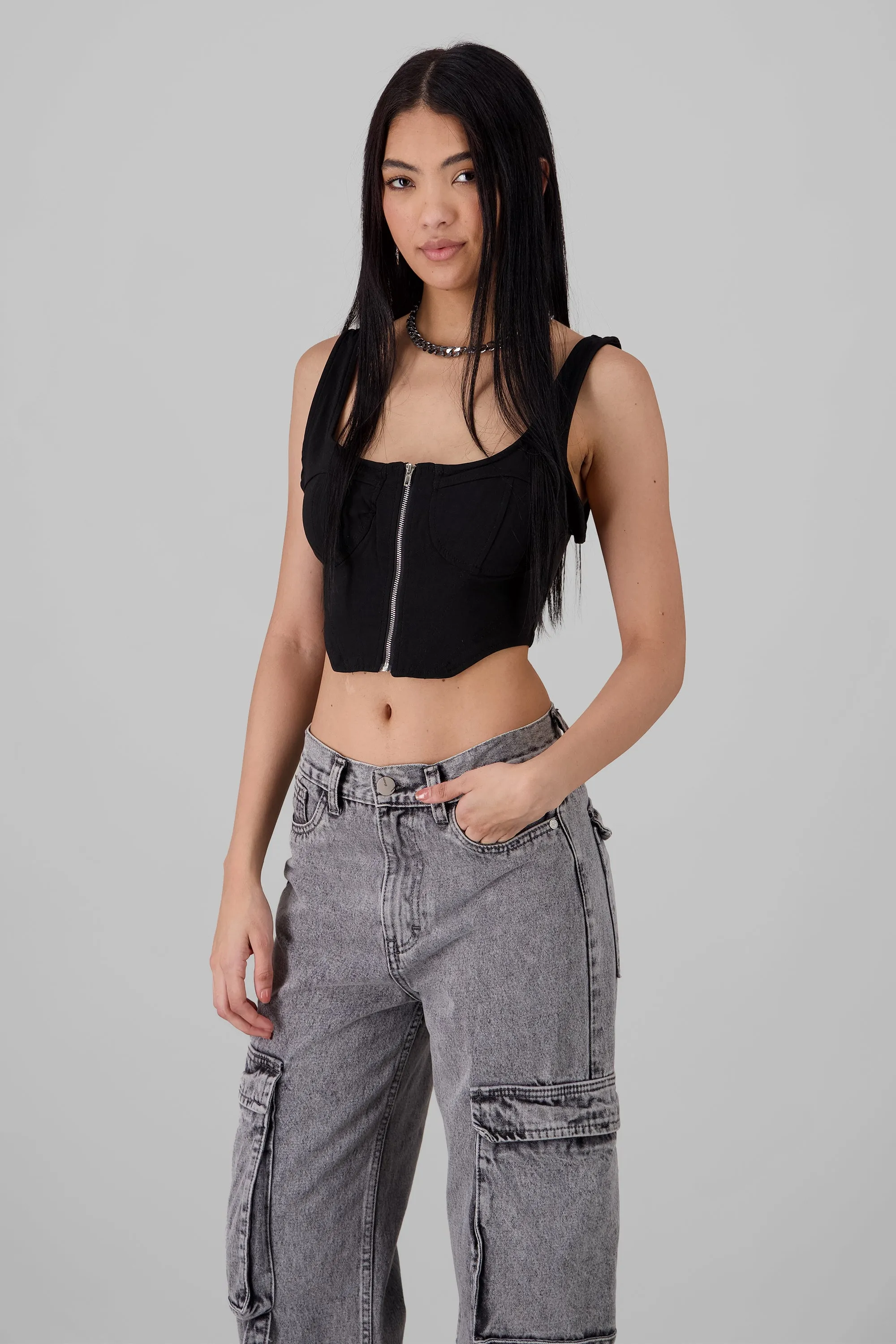 Blusa corset con cierre sold by Shasa product image thumbnail 2