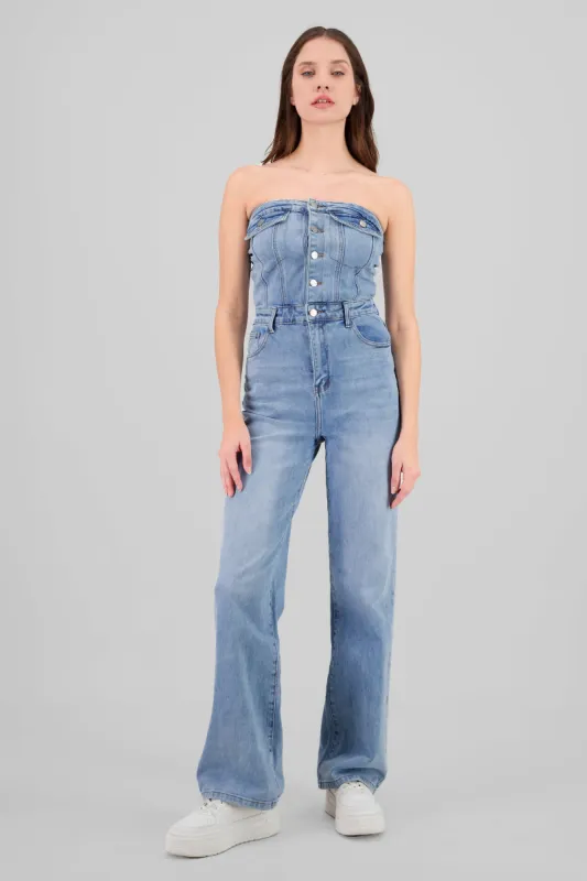 Overall straight strapless sold by Shasa