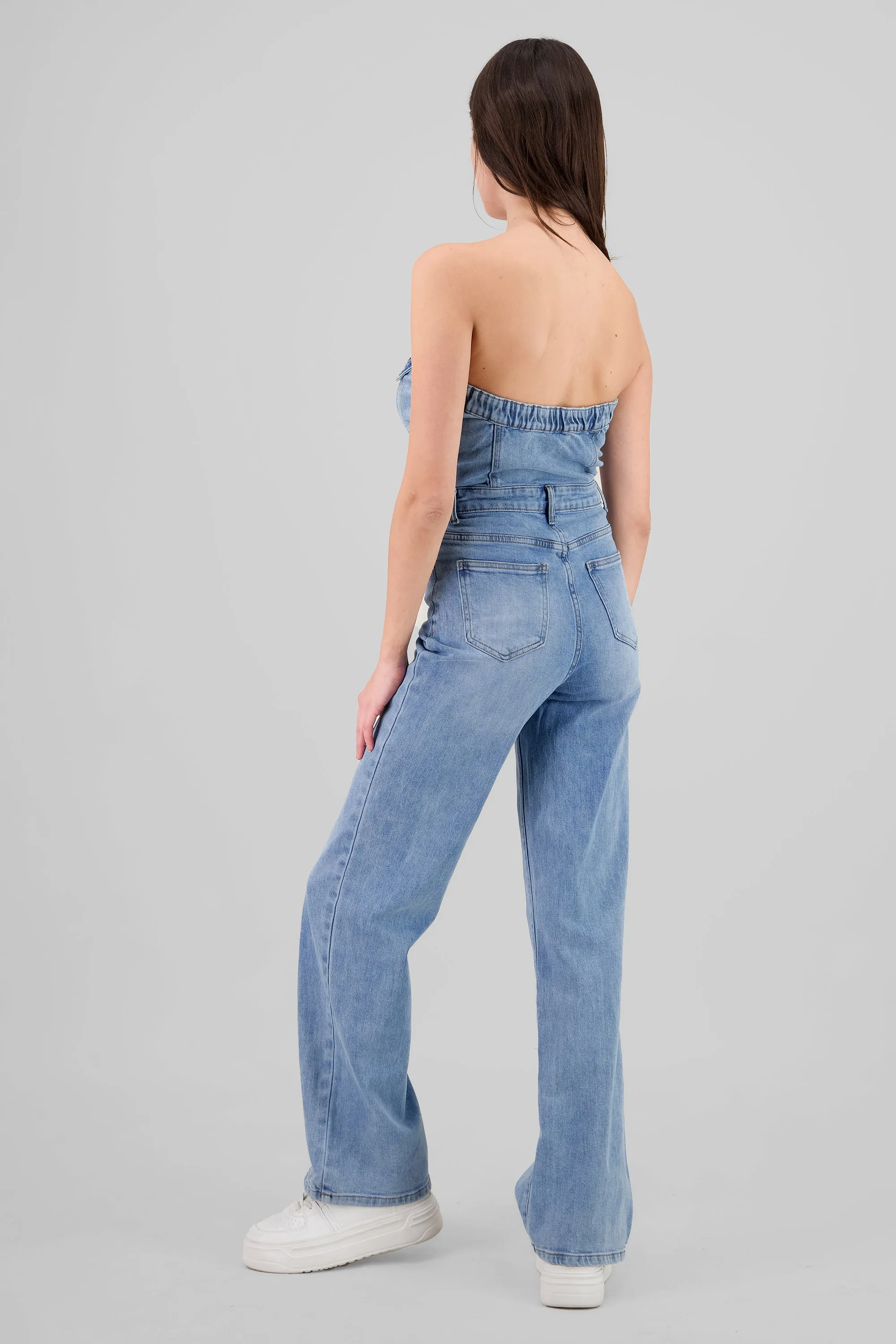 Overall straight strapless sold by Shasa product image thumbnail 4