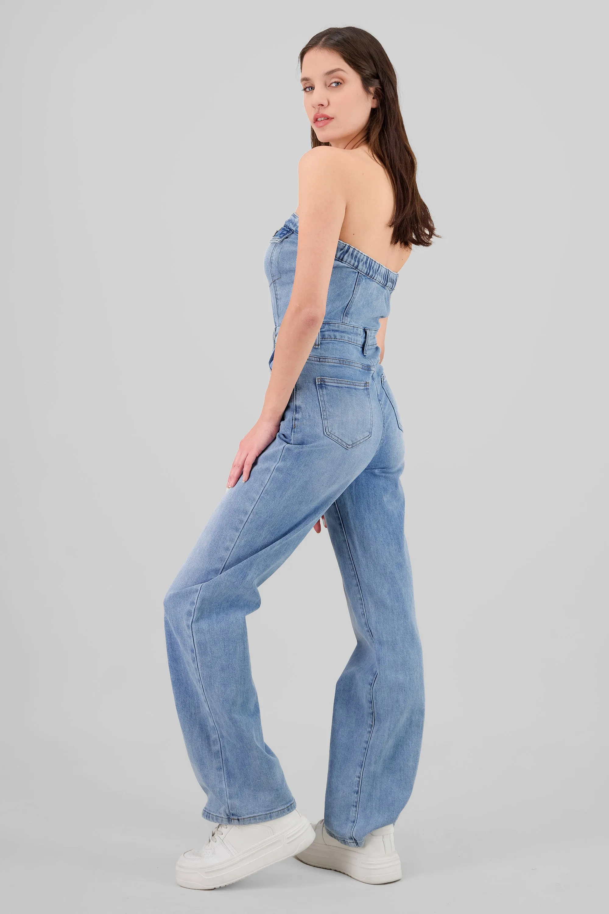 Overall straight strapless sold by Shasa product image thumbnail 3