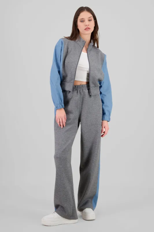 Pantalón patchwork denim sold by Shasa