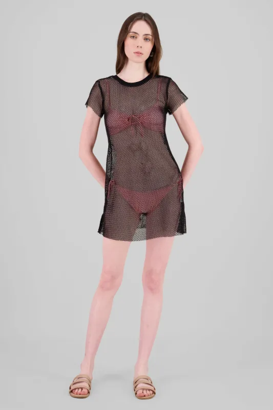 Salida de baño mini red manga corta sold by Shasa