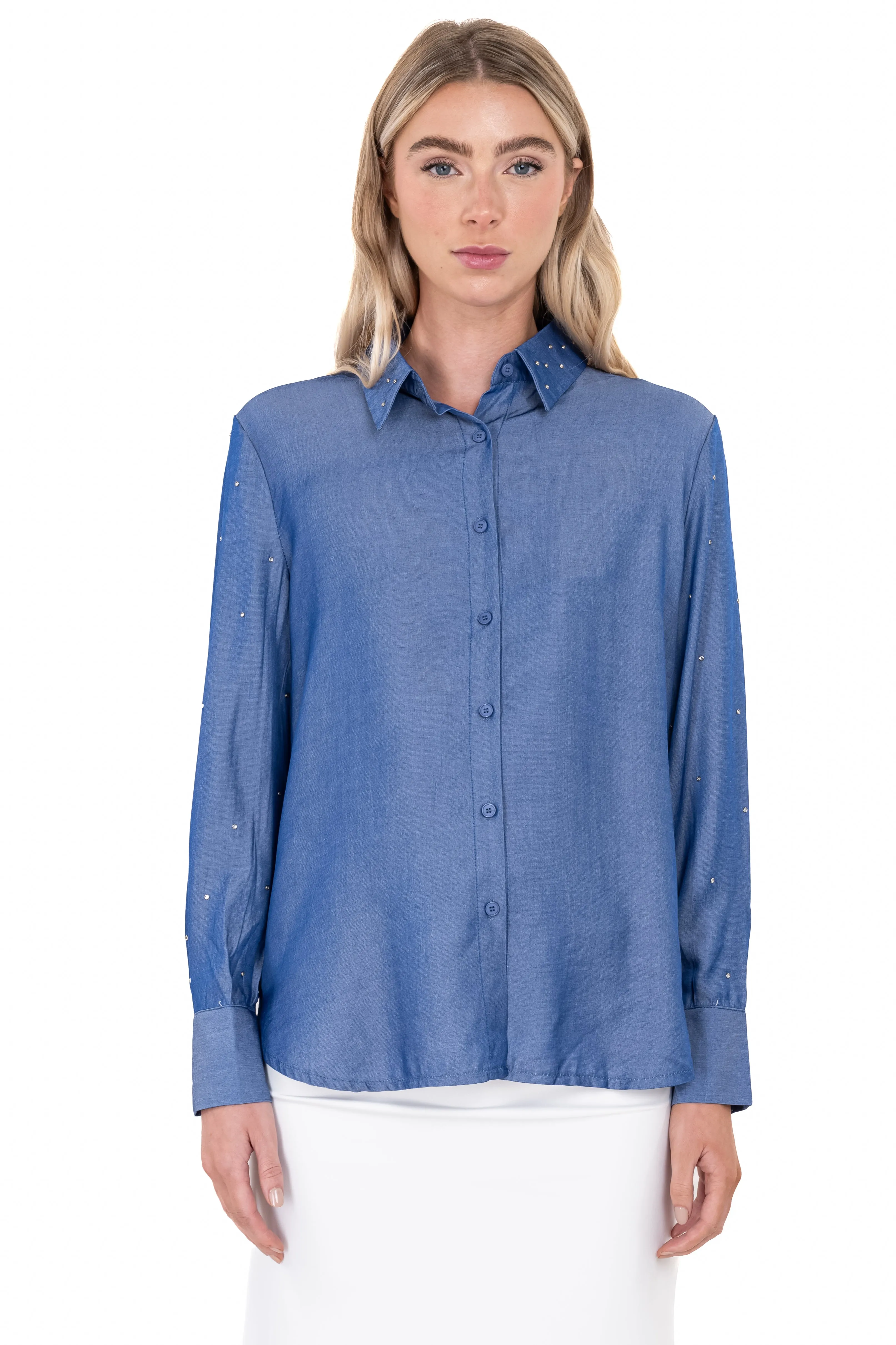 Camisa brillos mangas lisa sold by Shasa product image thumbnail 2