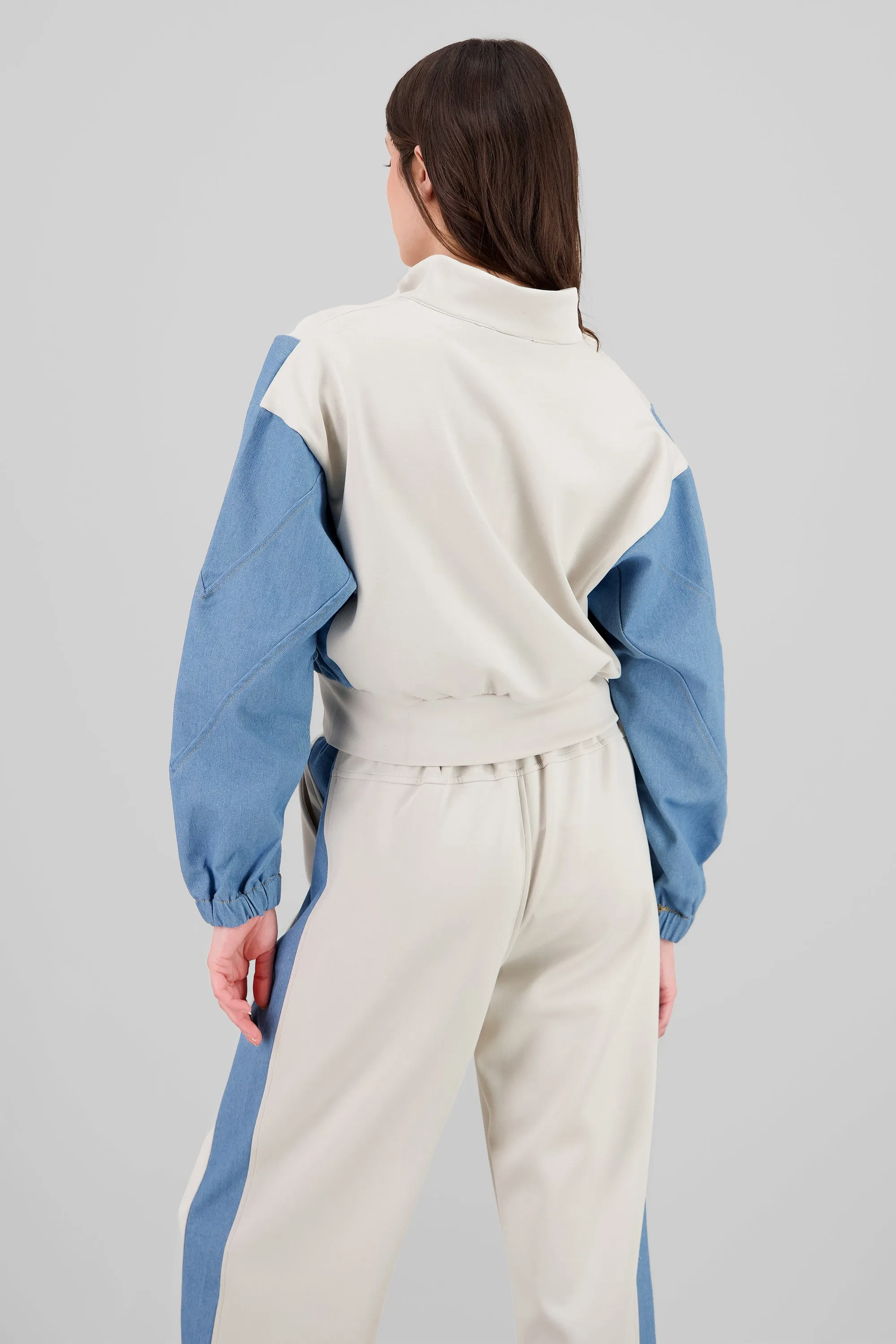 Chamarra patchwork denim sold by Shasa product image thumbnail 4