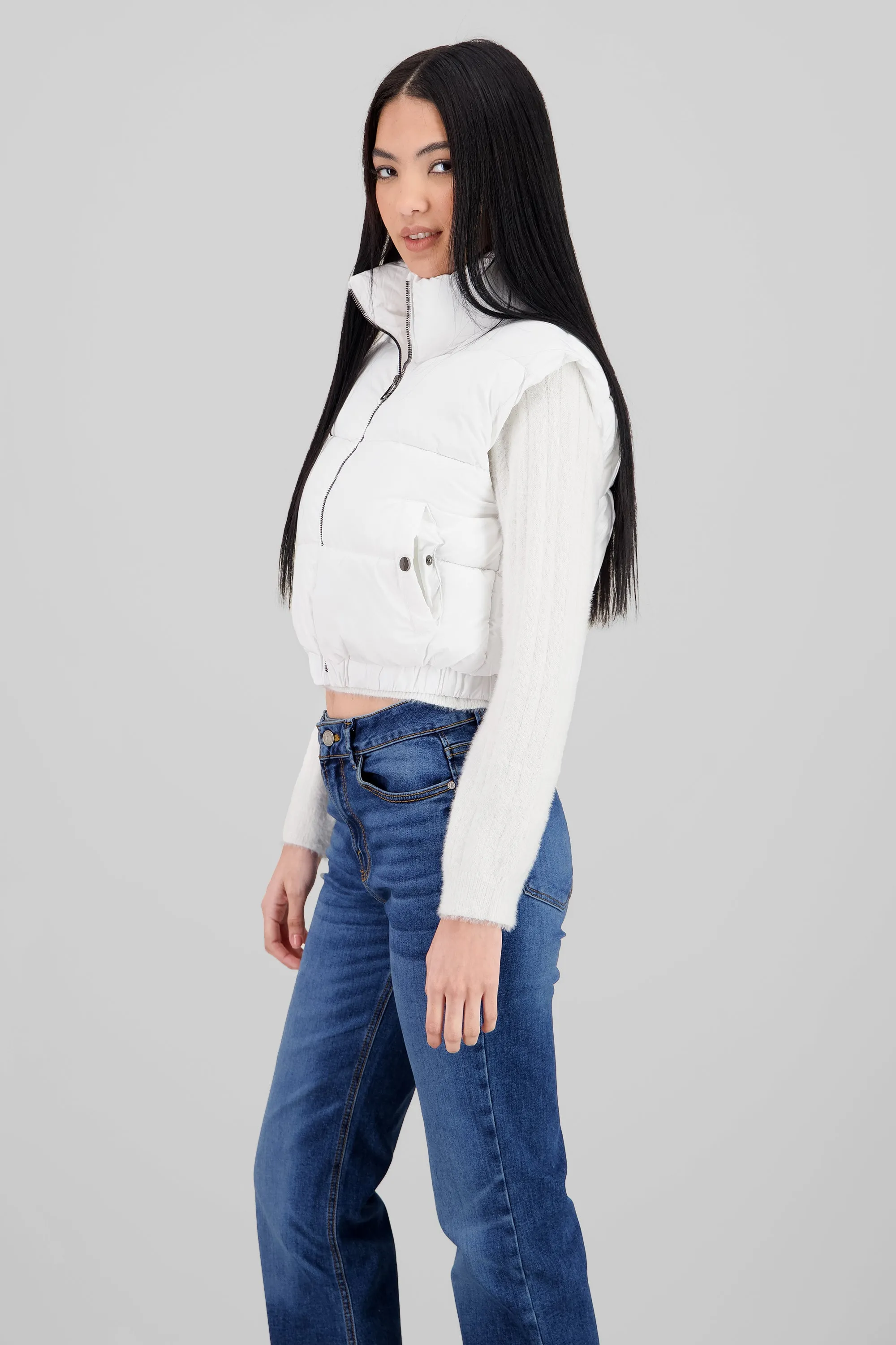 Chaleco capitonado crop sold by Shasa product image thumbnail 3