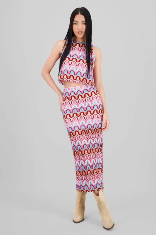 Maxifalda tejida sold by Shasa