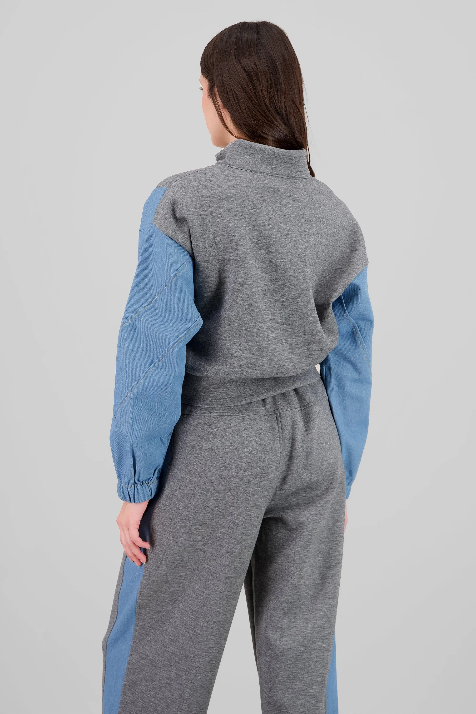 Chamarra patchwork denim sold by Shasa product image thumbnail 4