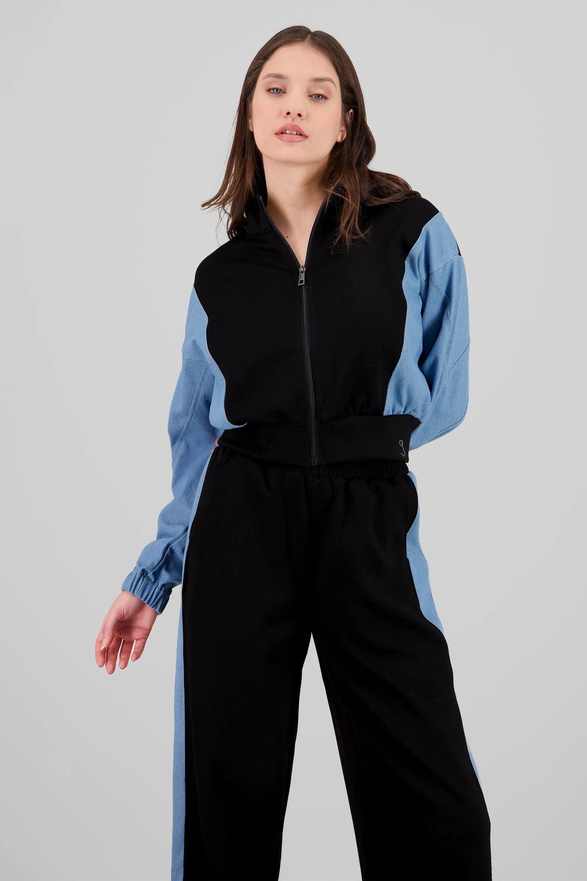 Chamarra patchwork denim sold by Shasa product image thumbnail 2