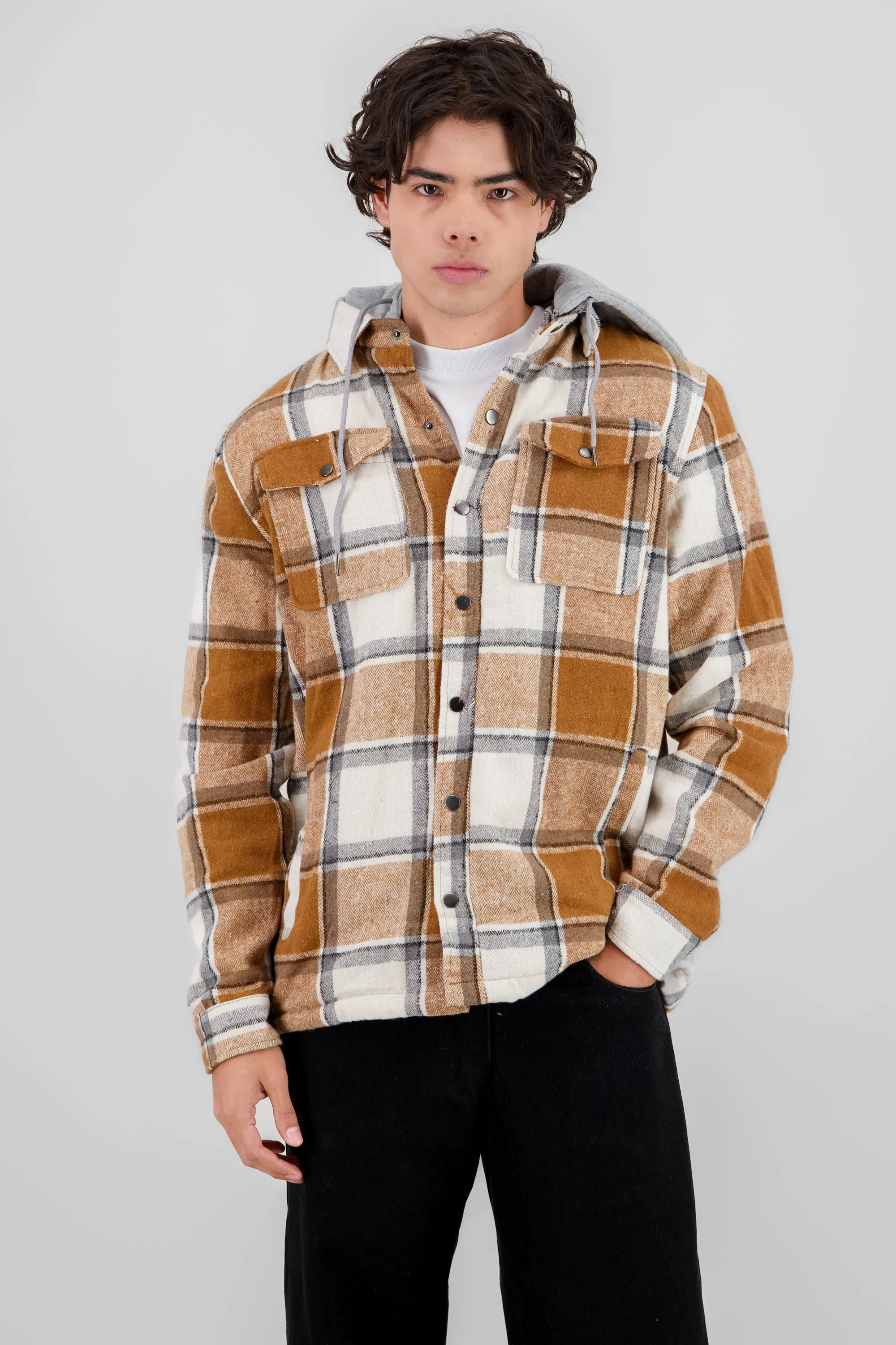 Chamarra cuadros flannel sold by Shasa product image thumbnail 2